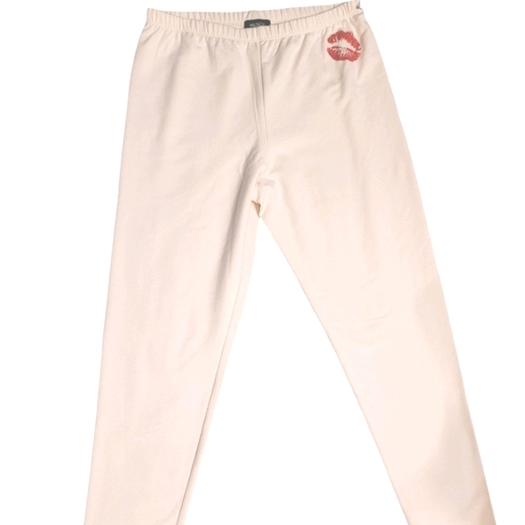 Wildfox Pants - Wildfox Smooches Knox Vanilla Joggers